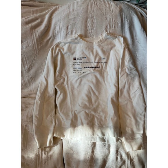 Tee Tweets Kanye West Im Not Gonna Even Lie I Love me so Much Mens M - Picture 1 of 3